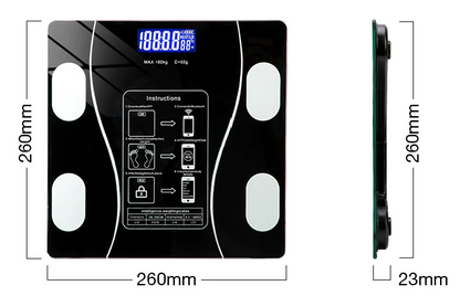 Fitscale Körperfettwaage mit App-Anbindung - 11 Messwerte für Ihre Gesundheit-3