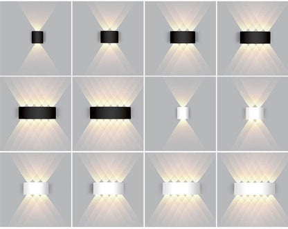 Wasserdichte LED-Außenwandleuchte – Elegante & energieeffiziente Außenbeleuchtung aus Aluminium