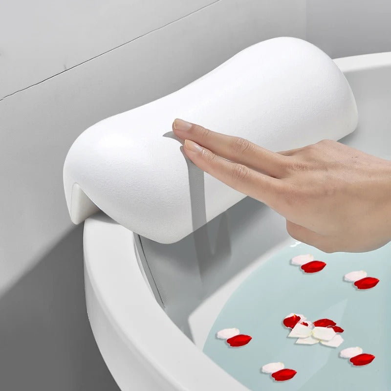 AquaCloud Premium Badekissen – Ergonomisch & Rutschfest für entspannte Bäder
