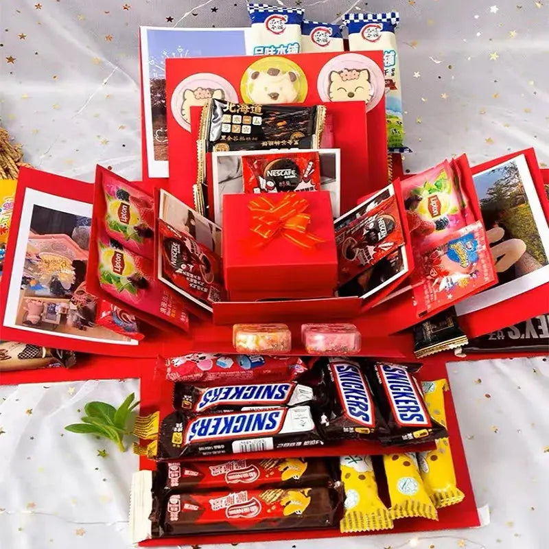 Überraschungs-Geschenkbox für Geburtstag – Kreative Geschenkschachtel für Unvergessliche Erinnerungen-1