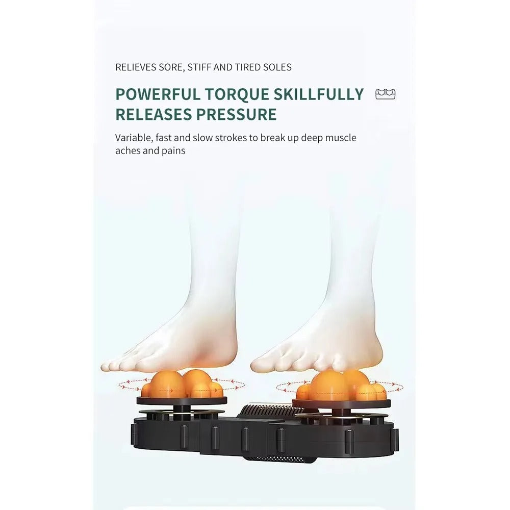 Soothestep – Luxus Shiatsu Fußmassagegerät mit Wärmefunktion | 12 3D-Massagebälle & Timer