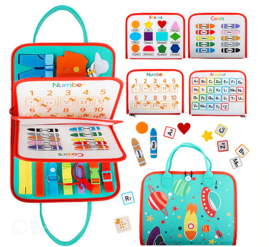  Senseplay - Montessori Kleinkindbuch mit Farben und Formen-1