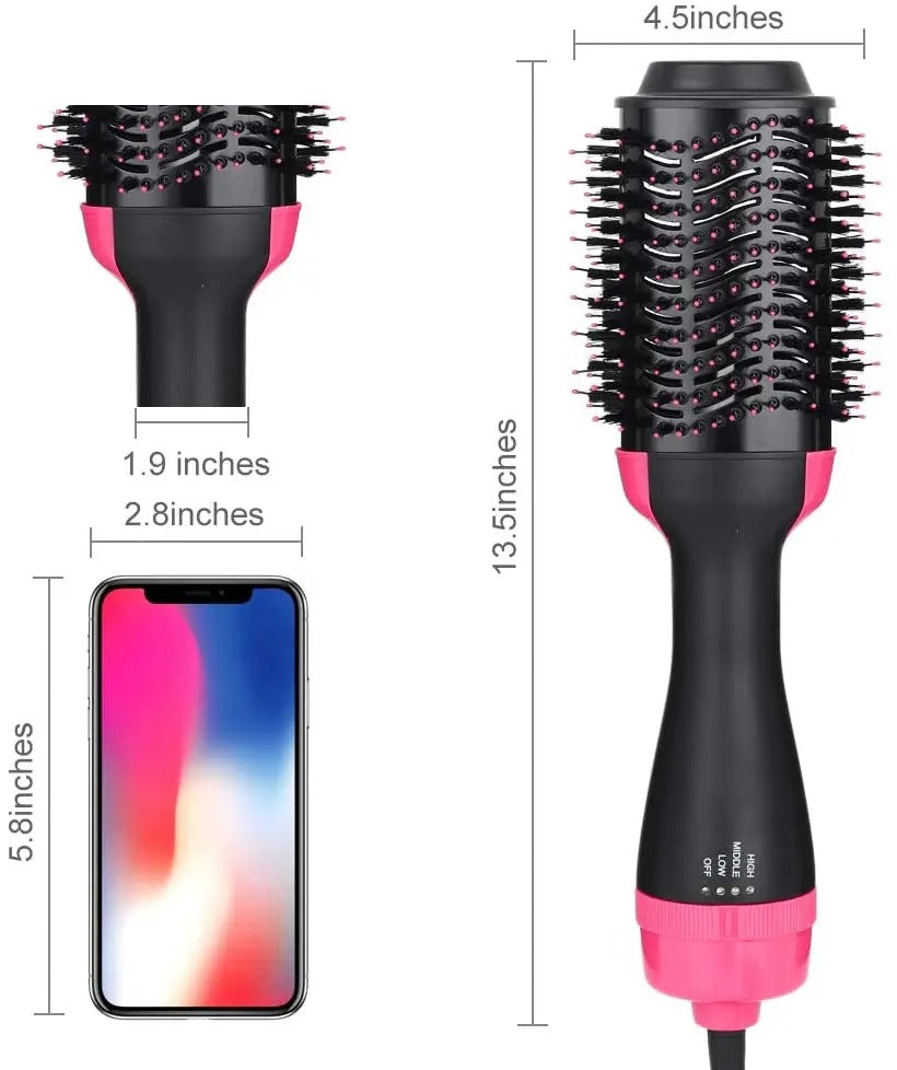 Mella Prostyle – 4-in-1 Haartrockner & Glätter für Volumen, Glanz & Stylingvielfalt