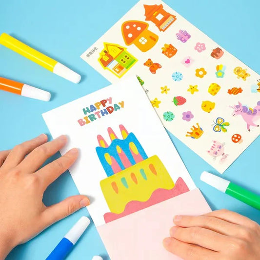 Kreatives Rakel-Malkit für Kinder – Fördert Kreativität und motorische Fähigkeiten-1