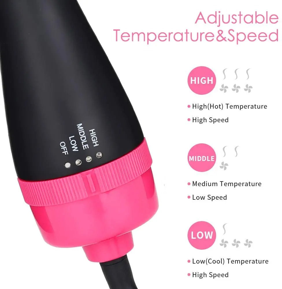Mella Prostyle – 4-in-1 Haartrockner & Glätter für Volumen, Glanz & Stylingvielfalt