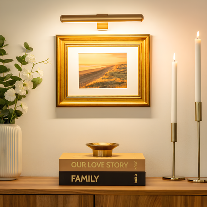Wandleuchte Innen LED Weiß 360° Drehbar Akku Metall-4