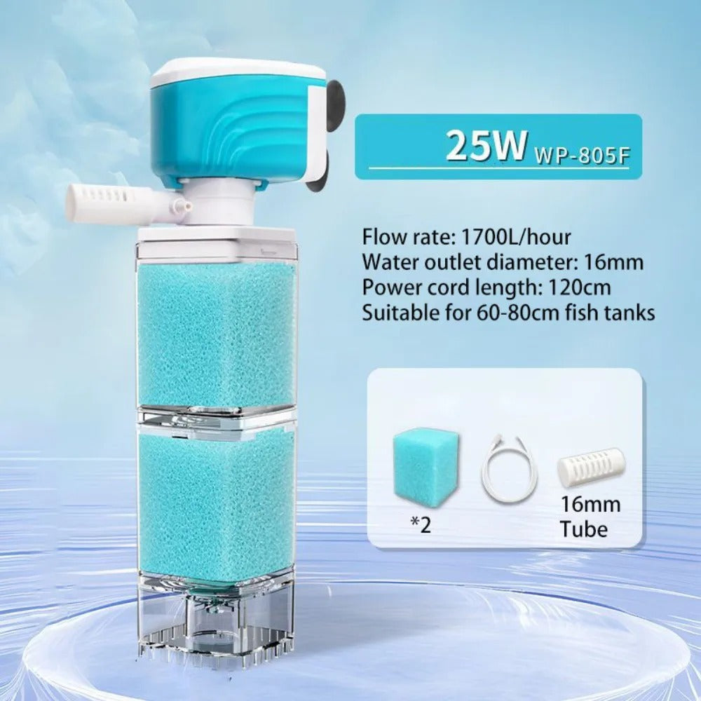AquaClear Pro – 5-in-1 Aquarium Filtersystem für kristallklares Wasser