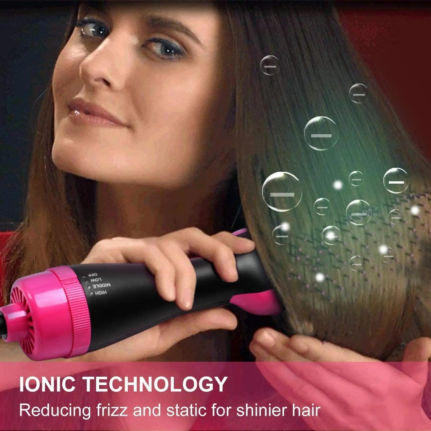 Mella Prostyle – 4-in-1 Haartrockner & Glätter für Volumen, Glanz & Stylingvielfalt