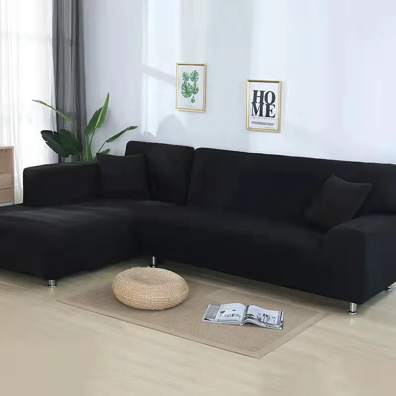 Variant image for Sofa Bezug Grau Größe M Stretch Samt Waschbar für Optimalen Schutz und Stil-3