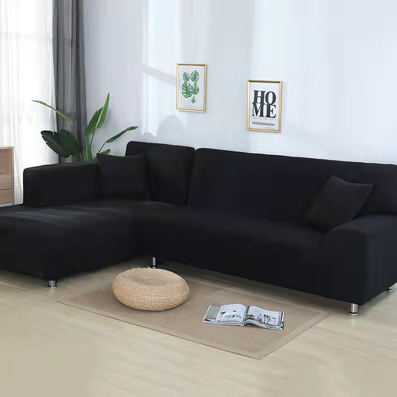 Sofa Bezug Grau Größe M Stretch Samt Waschbar für Optimalen Schutz und Stil-3