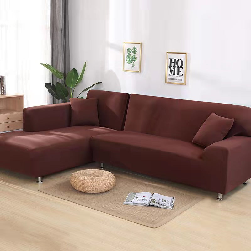 Sofa Bezug Grau Größe M Stretch Samt Waschbar für Optimalen Schutz und Stil-4