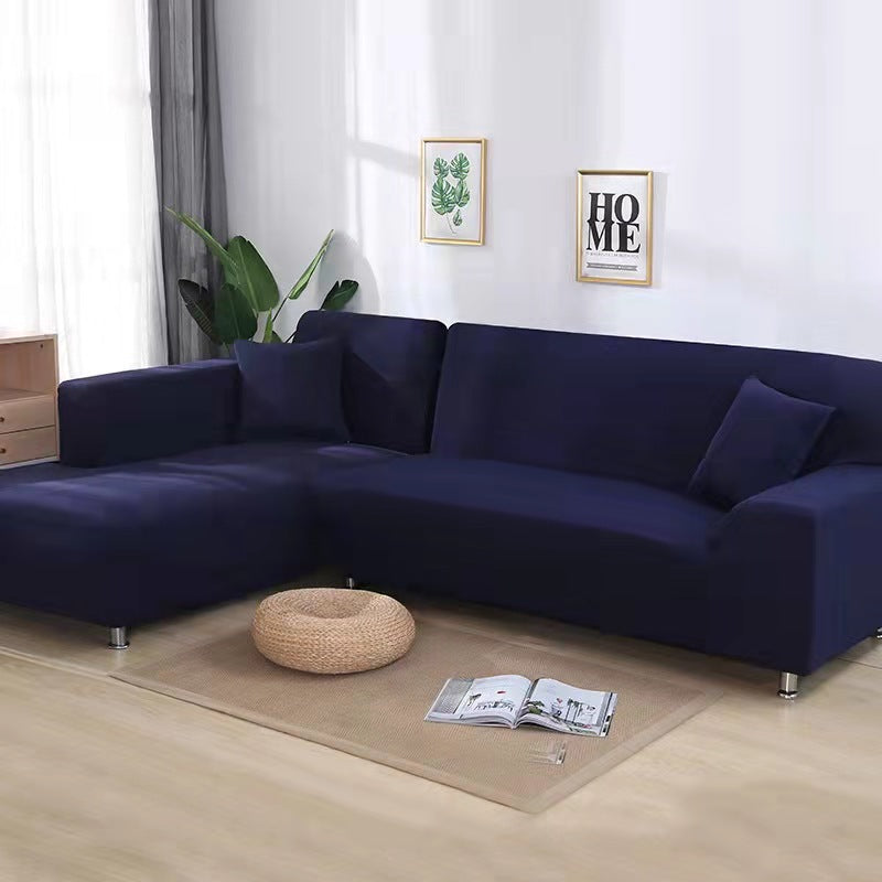 Sofa Bezug Grau Größe M Stretch Samt Waschbar für Optimalen Schutz und Stil-5