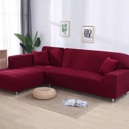Variant image for Sofa Bezug Grau Größe M Stretch Samt Waschbar für Optimalen Schutz und Stil-7