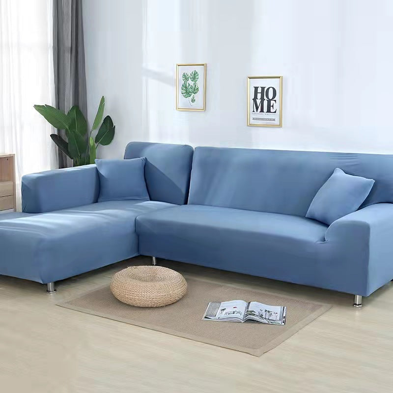 Variant image for Sofa Bezug Grau Größe M Stretch Samt Waschbar für Optimalen Schutz und Stil-11
