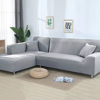 Variant image for Sofa Bezug Grau Größe M Stretch Samt Waschbar für Optimalen Schutz und Stil-16