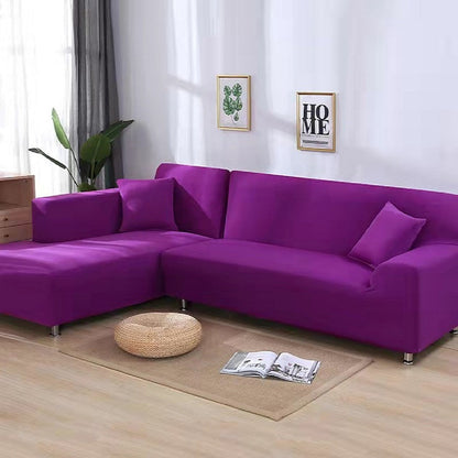 Variant image for Sofa Bezug Grau Größe M Stretch Samt Waschbar für Optimalen Schutz und Stil-18