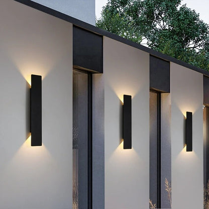OutdoorLED Wandlampe – Wasserdicht & Stylisch für Terrasse und Garten