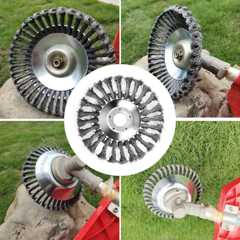 Robuster Stahl-Unkrauttrimmer – Effektiv für Wege & Ränder
