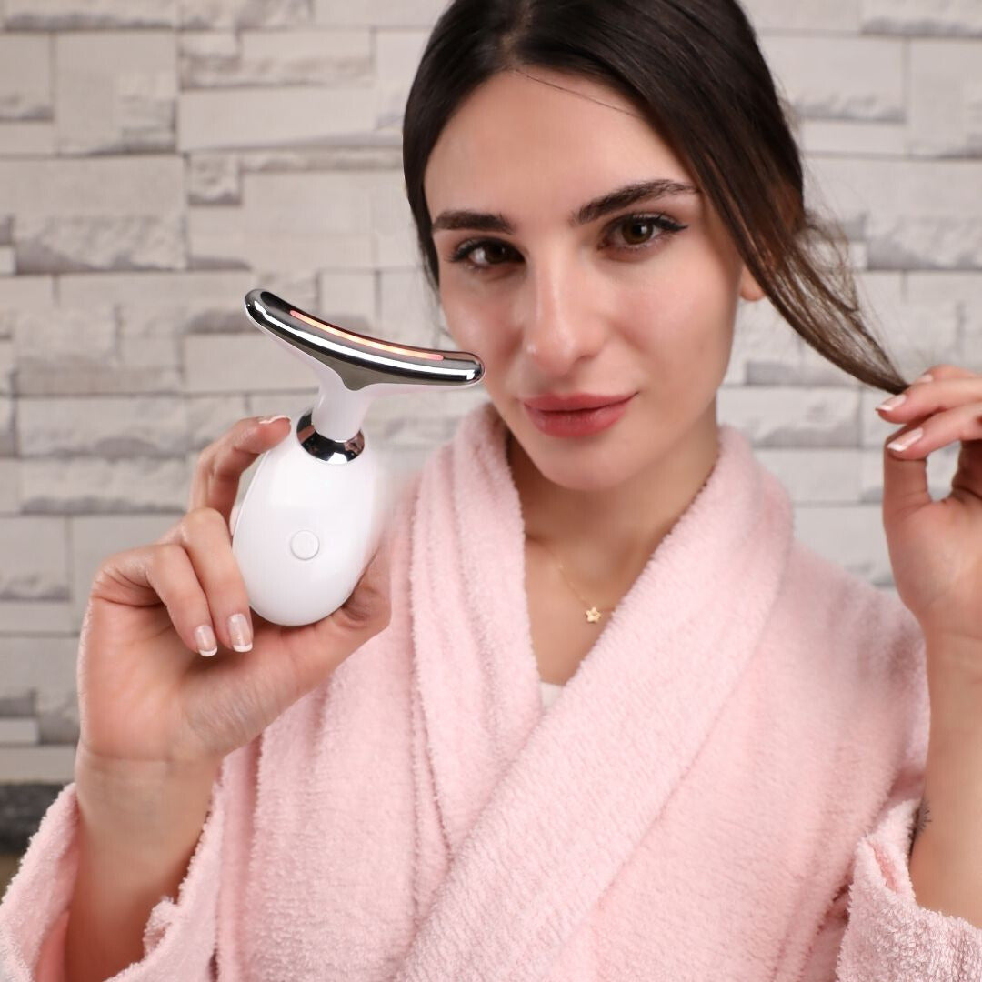 Serenetouch - 3-in-1 Gesichtsmassagegerät mit Vibration, Wärme & Lichttherapie-4