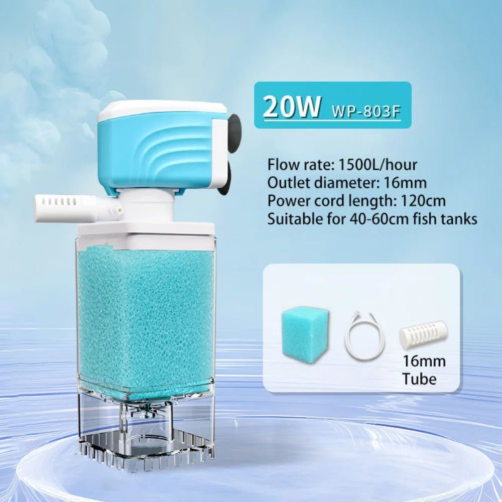 AquaClear Pro – 5-in-1 Aquarium Filtersystem für kristallklares Wasser