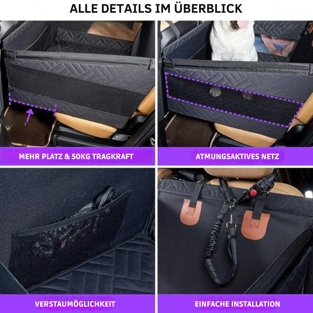 PuppProtector Plus - Luxushundschutz für Auto-3