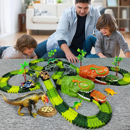 DinoTrack Express – Interaktives Dino-Zugspiel für fantasievolle Kinder ab 3 Jahren
