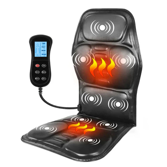 RelaxCushion - Elektrisches Rückenmassenkissen mit Wärmefunktion für Entspannung-1