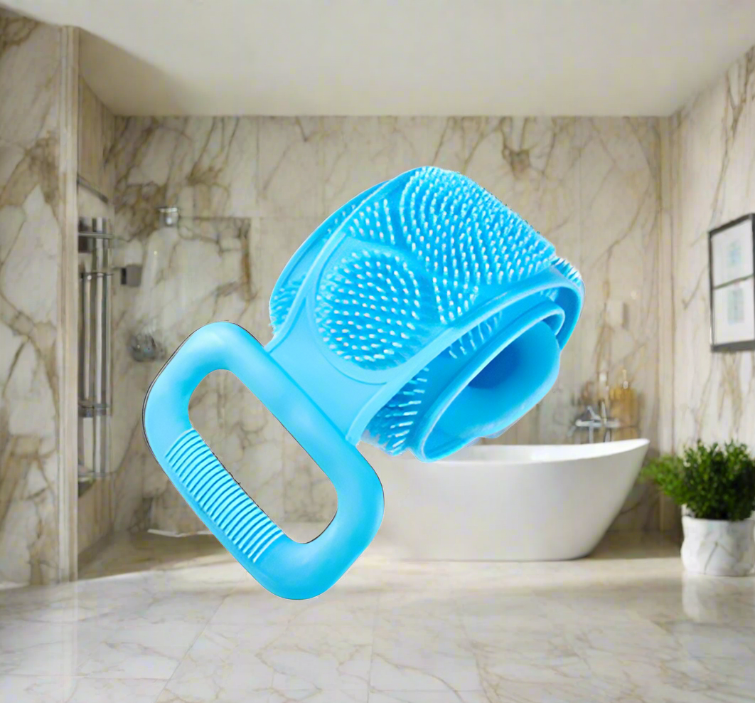 Massage Pinsel Pro – Silikon-Körperpeeling für glatte & strahlende Haut