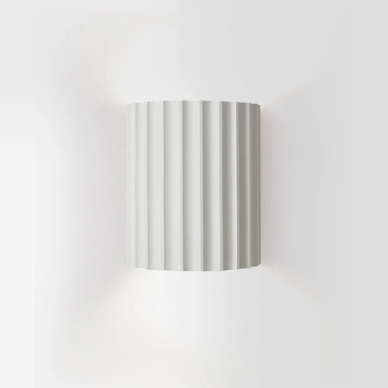 Wandleuchte Schwarz 30x20x12 cm LED Harz Moderne Wandlampe-1