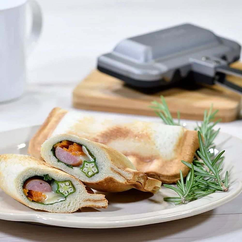 Kompakter Sandwichmaker 3 in 1 – Bester Sandwichtoaster für Schnelle und Leckere Sandwiches in 3 Minuten-4
