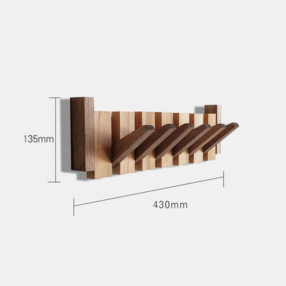 Wooden Wall Hook – Faltbarer Wandhaken aus Holz für stilvolle Ordnung