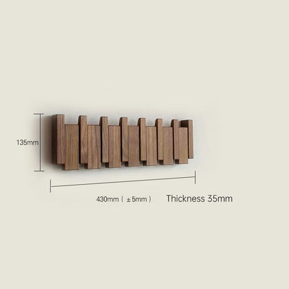 Wooden Wall Hook – Faltbarer Wandhaken aus Holz für stilvolle Ordnung