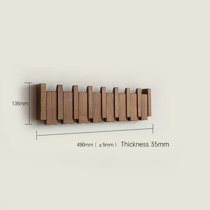 Wooden Wall Hook – Faltbarer Wandhaken aus Holz für stilvolle Ordnung