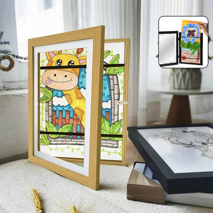 MemoryFrame – Bilderrahmen zur Aufbewahrung und Präsentation von Kinderkunst
