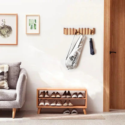 Wooden Wall Hook – Faltbarer Wandhaken aus Holz für stilvolle Ordnung