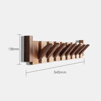 Wooden Wall Hook – Faltbarer Wandhaken aus Holz für stilvolle Ordnung