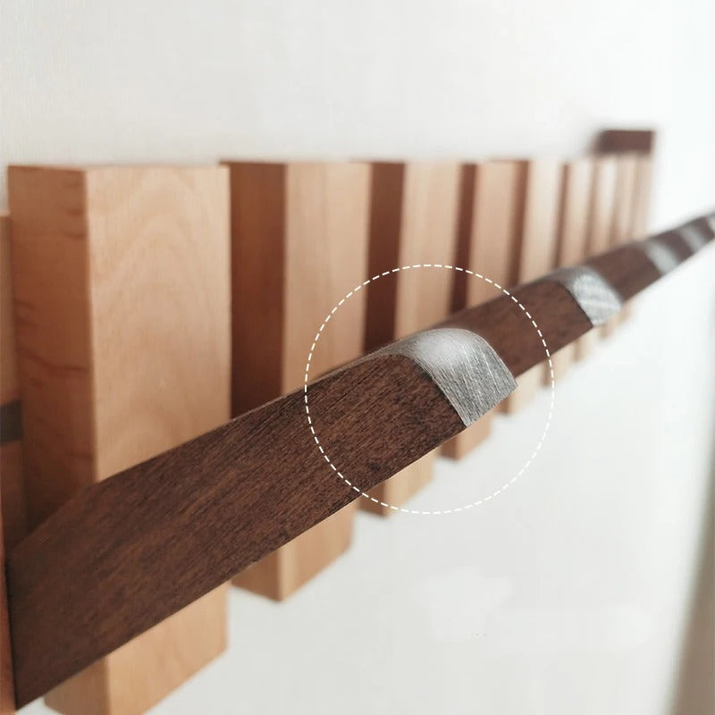 Wooden Wall Hook – Faltbarer Wandhaken aus Holz für stilvolle Ordnung