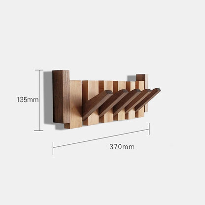 Wooden Wall Hook – Faltbarer Wandhaken aus Holz für stilvolle Ordnung