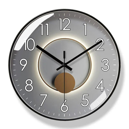 Variant image for Moderne Wanduhr Schwarz Im Nordischen Stil-10