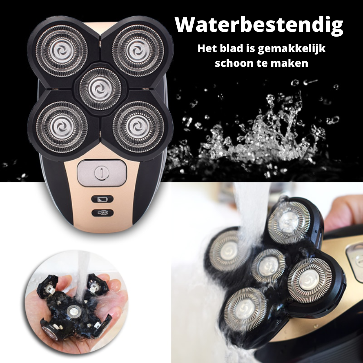SmoothTrim - Flexibler Trimmer Mit 5 Schwebenden Rasierköpfen & Vielseitigem Zubehör-4