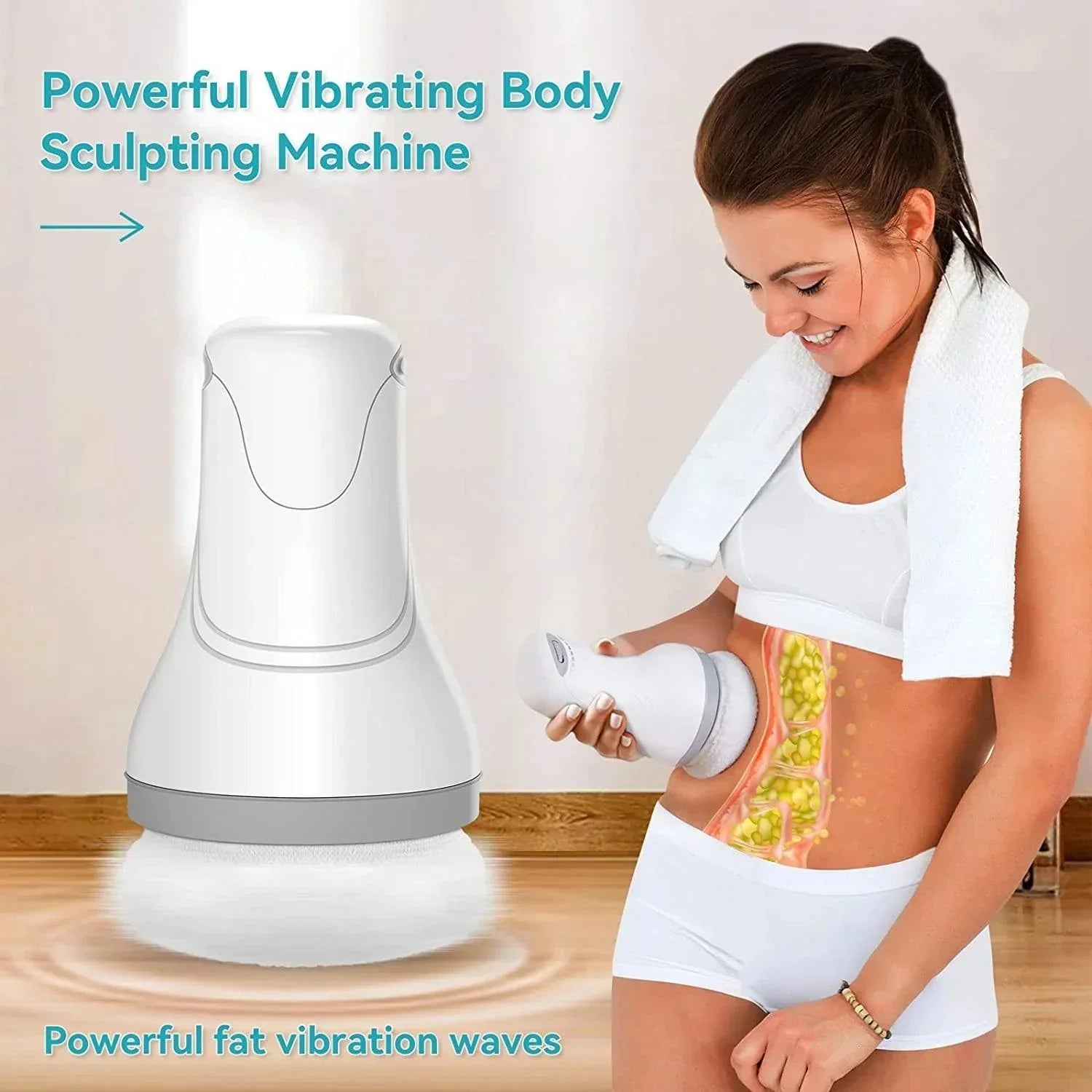 Vitaton Körpermassagegerät - Luxuriöse Massage mit Hochfrequenz-Vibration und Hautverbesserung-1