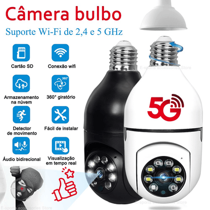 Intelligente Sicherheitskamera mit 360° Überwachung und WLAN-Funktion